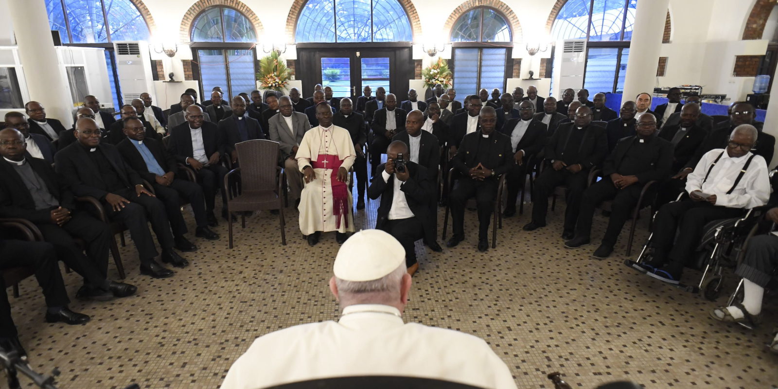 El Papa, con los jesuitas en Congo y Sudán del Sur
